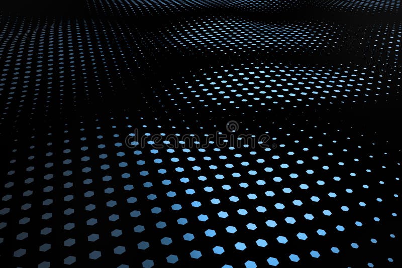3d rendering, flow dot with gradient background vector illustration