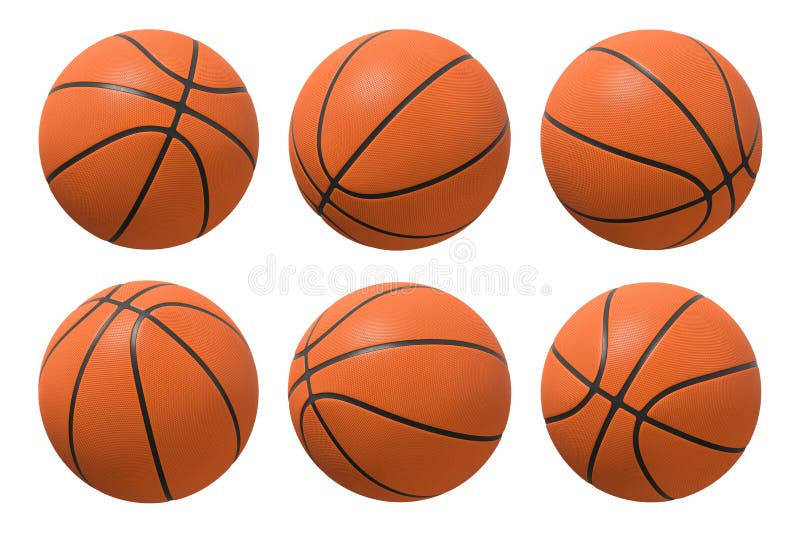 Basketball ball set 005 3D Model