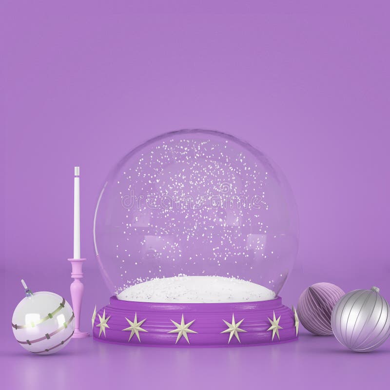 Snow Globe Mockup Stock Illustrations 576 Snow Globe Mockup Stock
