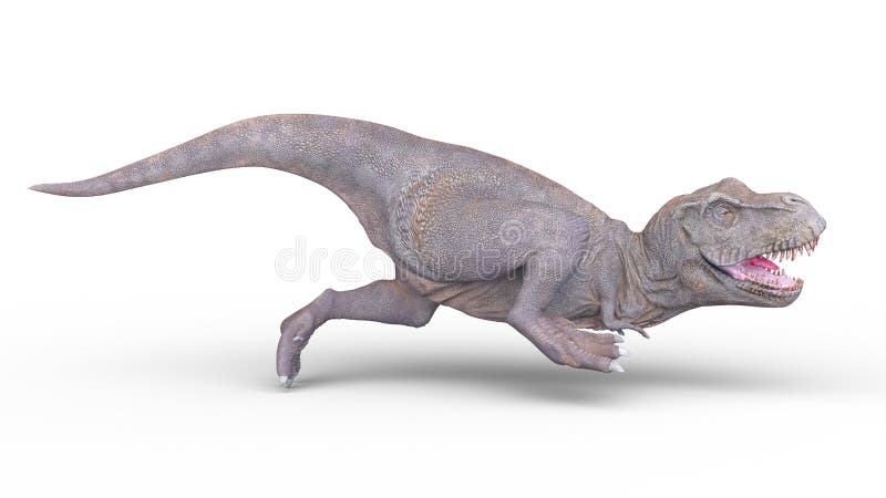 3D rendering of Dinosaur royalty free illustration