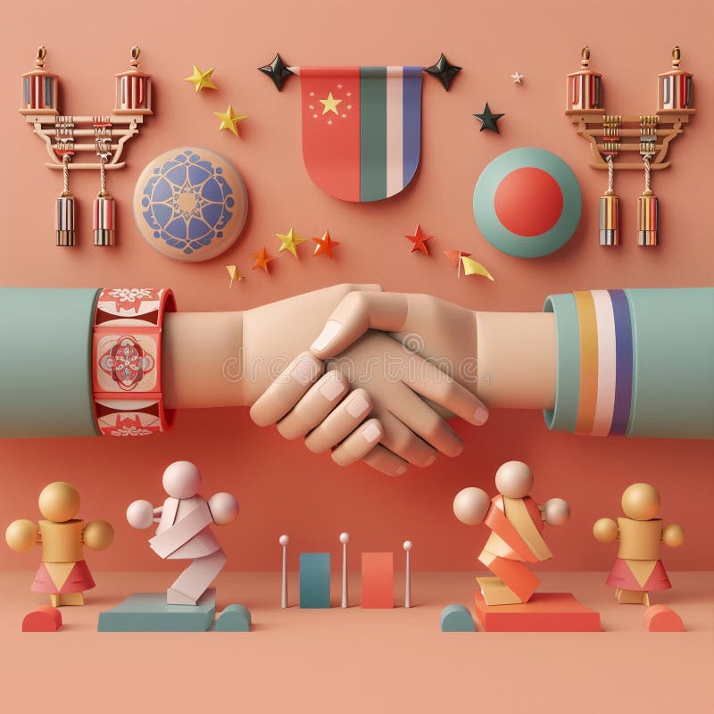 3D rendern Symbol 8k 3D Modell eines Gehirns mit Puzzle Stücke bilden ein Netzwerk zeigen anatomy agile 3d lizenzfreie abbildung
