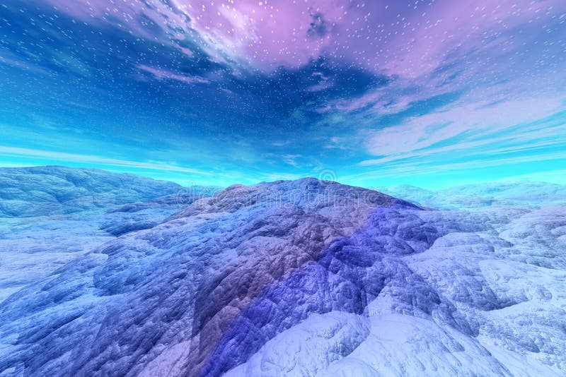 3D rendeu a ilustração de um Worldr estrangeiro ilustração do vetor 3D rendeu a ilustração de um Worldr estrangeiro ilustração do vetor