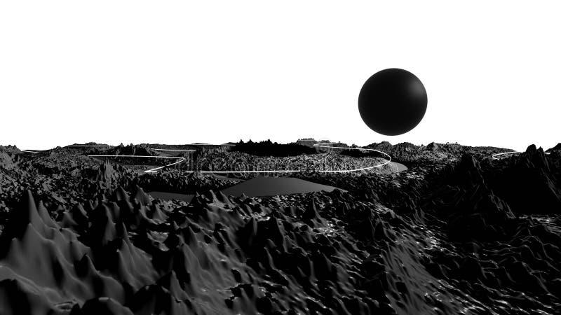 3d rendono della superficie astratta del pianeta Sci dettagliato stesso fi o fondo della fantascienza in a fondo grigio come la l illustrazione di stock 3d rendono della superficie astratta del pianeta Sci dettagliato stesso fi o fondo della fantascienza in a fondo grigio come la l illustrazione di stock