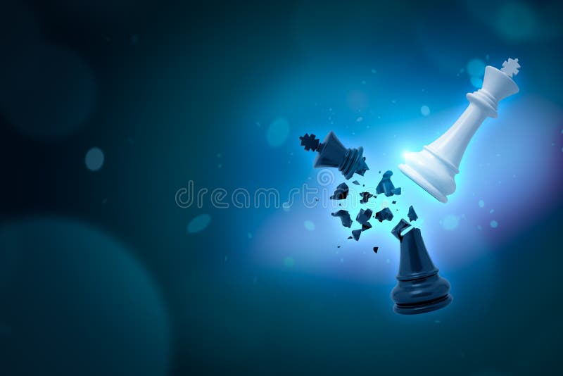 3d Representación Del Rey Del Ajedrez Blanco Rompiendo Ajedrez Negro Rey Sobre Fondo Azul Neón Oscuro Foto de archivo - Imagen de potencia, negocios: 158867922 3d Representación Del Rey Del Ajedrez Blanco Rompiendo Ajedrez Negro Rey Sobre Fondo Azul Neón Oscuro Foto de archivo - Imagen de potencia, negocios: 158867922