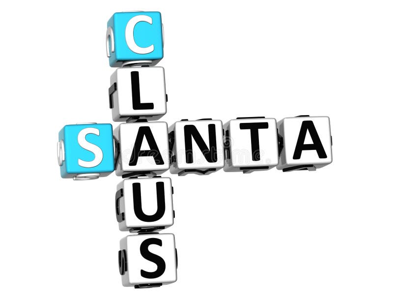 3D Santa Claus Crossword stock illustration Illustration of december 3D Santa Claus Crossword stock illustration Illustration of december
