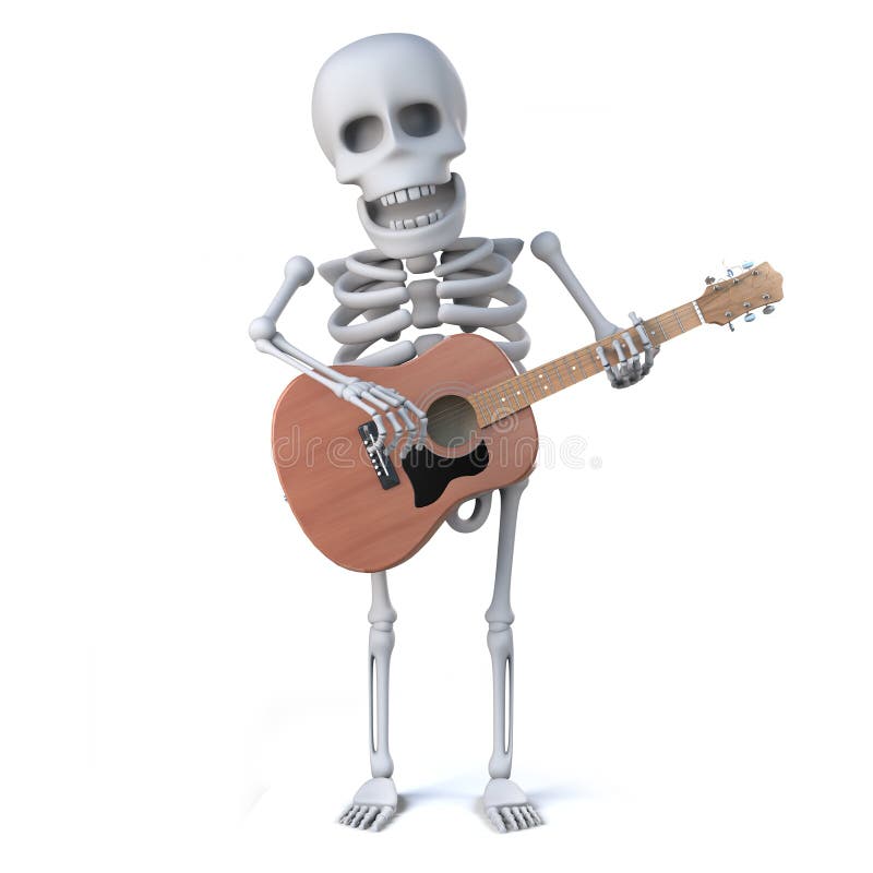 Skeleton playing guitar : 1 597 images, photos de stock, objets 3D et  images vectorielles