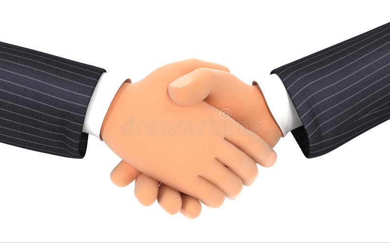 3d stänger sig upp av affärshandskakning stock illustrationer 3d stänger sig upp av affärshandskakning stock illustrationer