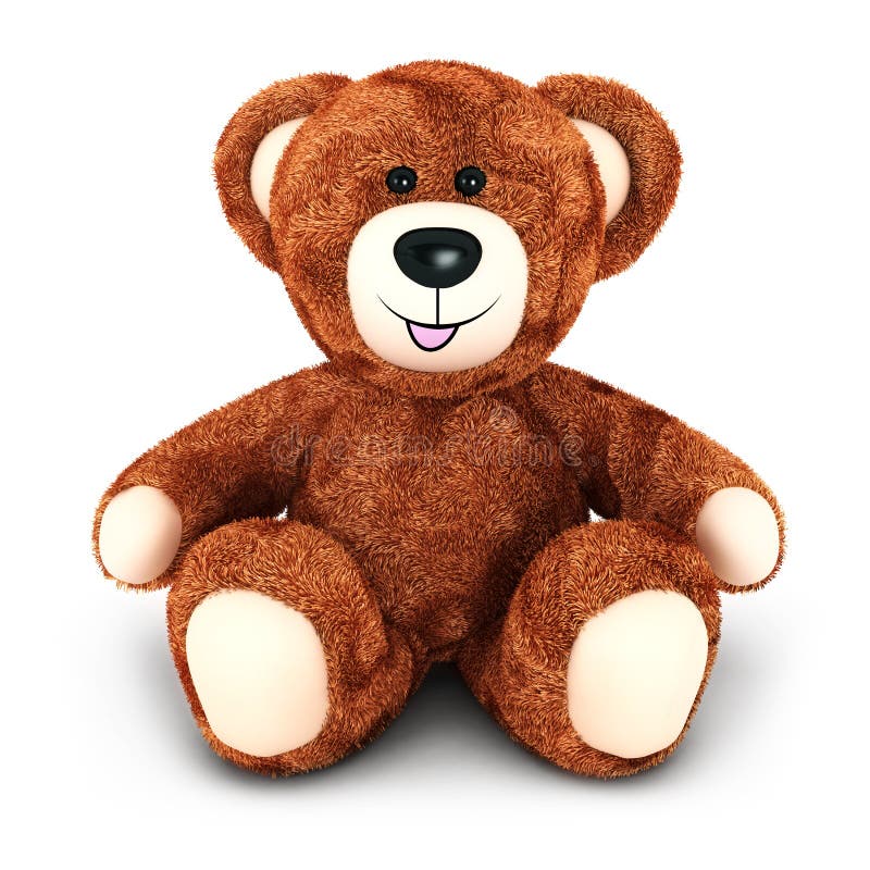 3d Teddy Bear Royalty Free Stock Image - Image: 35041746