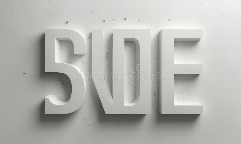 3d text effect royalty free illustration