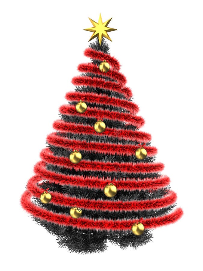 3d with tinsel stock illustration. Illustration of glass 100162536