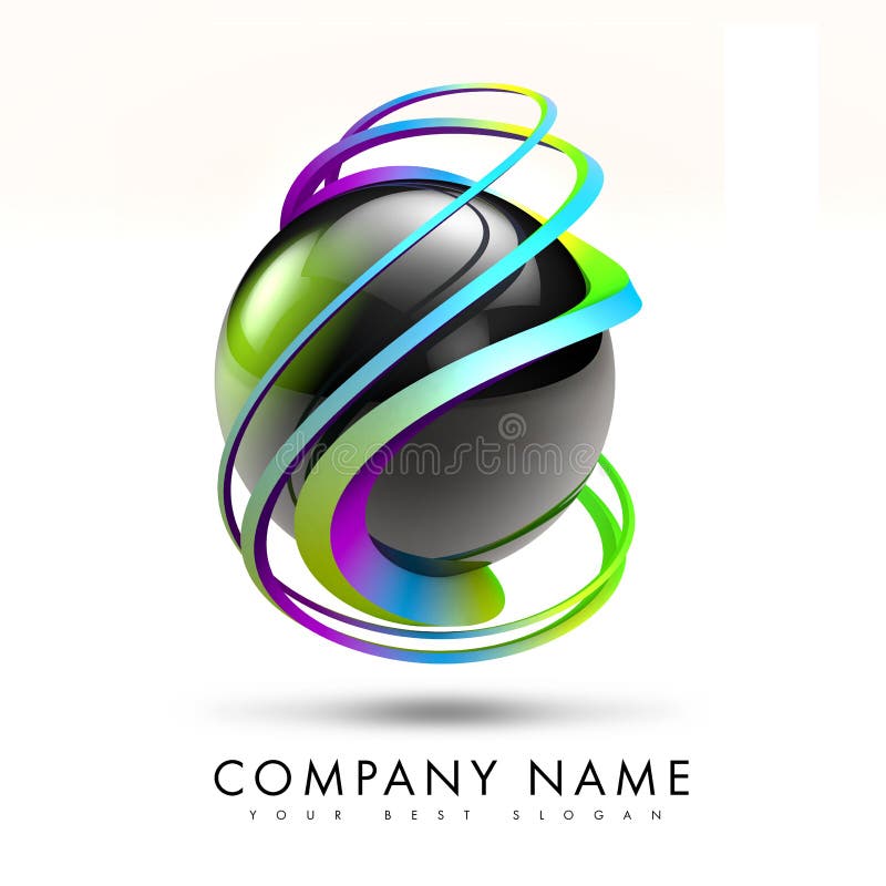 3D Twist Logo Design