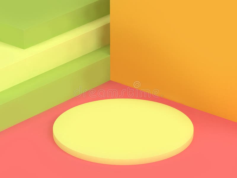 3d tła zieleni podłogi kwadrata minimalny kąt 3d odpłaca się ilustracji 3d tła zieleni podłogi kwadrata minimalny kąt 3d odpłaca się ilustracji