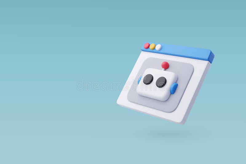 3d Vector Ai Program, User Interface Scenes for UI,UX Application