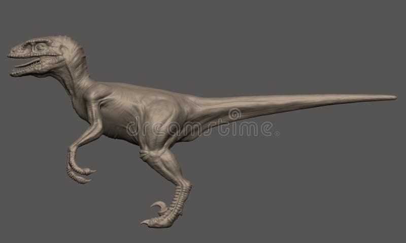 3d Vista Lateral De Dinosaurios a Velocidad De Giro 3d Stock de ilustración  - Ilustración de rinda, cara: 164270153