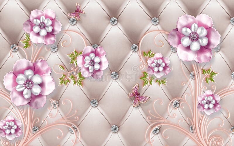 Hình nền họa tiết hoa kim cương và bướm trên da màu hồng là sự kết hợp tuyệt vời giữa sự sang trọng và quyến rũ. Với cách sắp xếp tinh tế và màu sắc hoàn hảo, hình nền sẽ khiến cho màn hình của bạn trở nên độc đáo và cuốn hút.