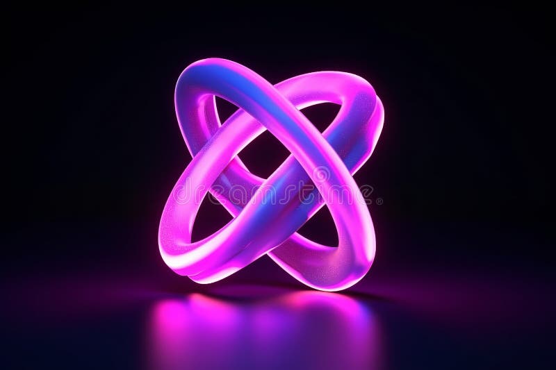 3d återge enkelt, praktiskt taget bakomliggande, abstrakt skrivbordsunderlägg med vågigt, färgstarkt övertoningsgenerativt ai. stock illustrationer