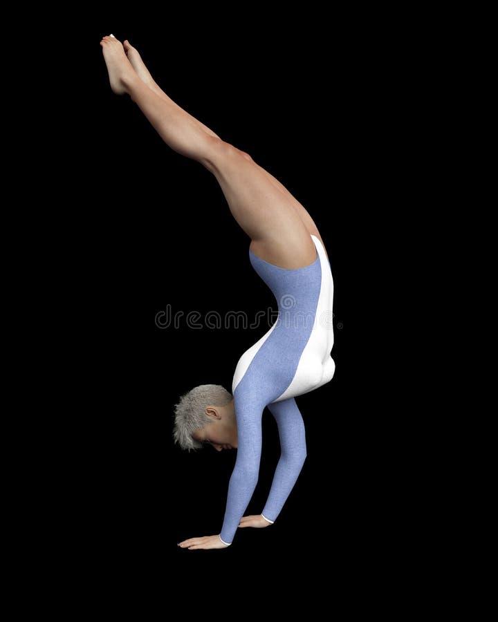 3d απόδοση του Gymnasticon στην αναλαμπή διανυσματική απεικόνιση 3d απόδοση του Gymnasticon στην αναλαμπή διανυσματική απεικόνιση