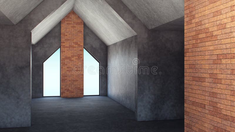 3d макет. Современное, роÑкошное жилое здание. Фон проÑтранÑтва. r. ДомашРиллюстрация вектора