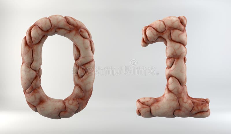 3D представляют алфавита мозга бесплатная иллюстрация 3D представляют алфавита мозга бесплатная иллюстрация