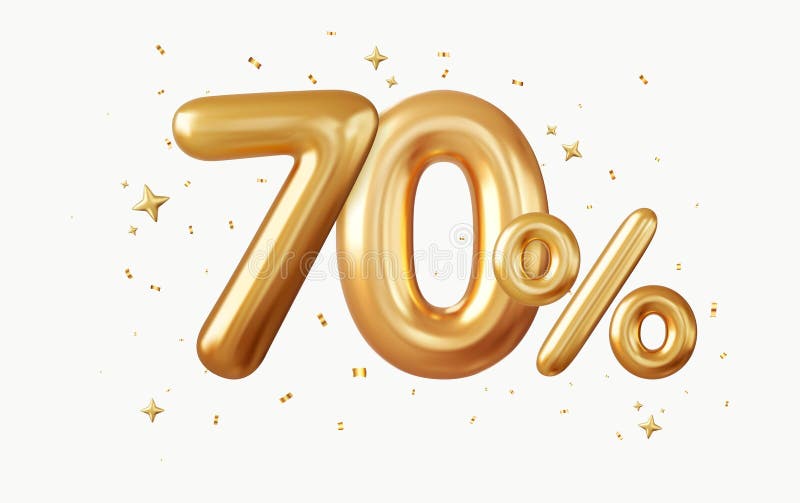 3d 70% скидка бесплатная иллюстрация