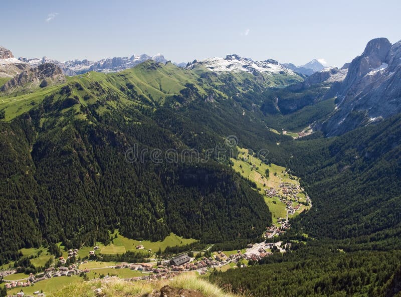 Da Canazei a passo Fedaia