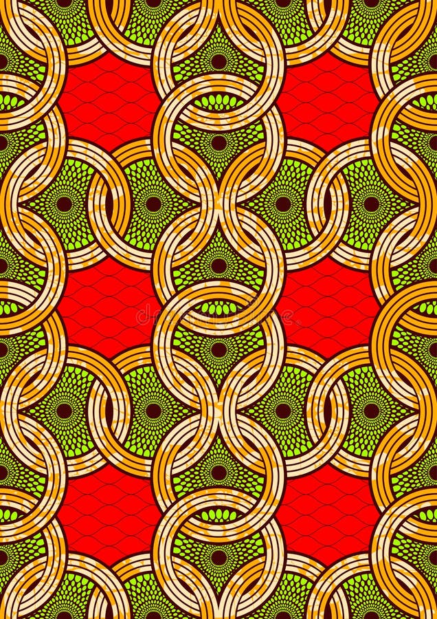 Da tela africana da cópia da forma de matéria têxtil cera super