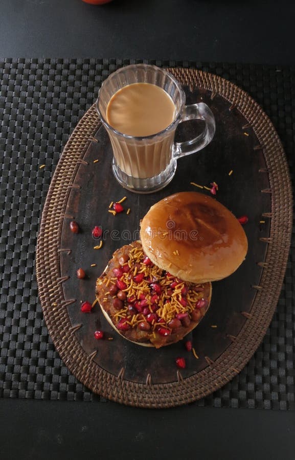 Dabeli sandwich royalty free stock images Dabeli sandwich royalty free stock images