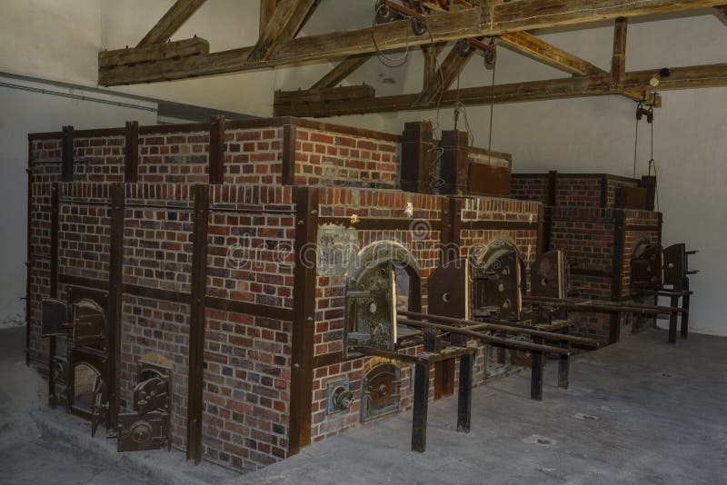 Dachau concentration camp ovens crematorium
