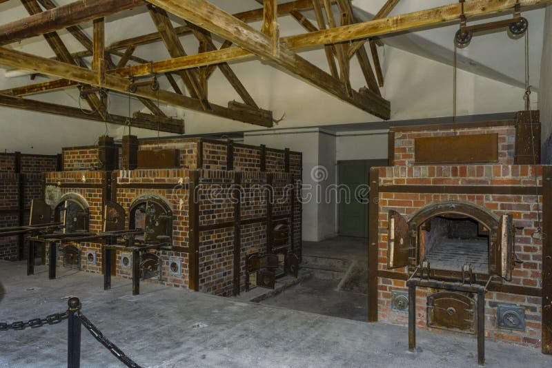 Dachau concentration camp ovens crematorium