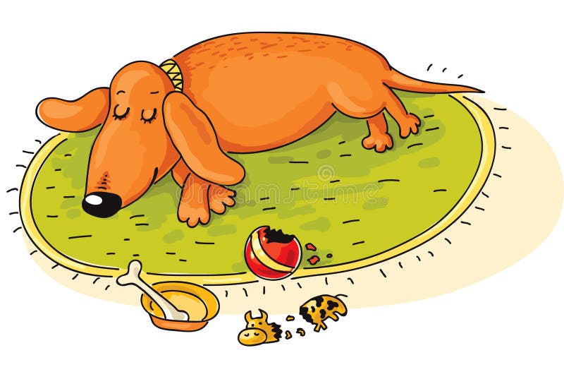 Dachshund royalty free illustration Dachshund royalty free illustration