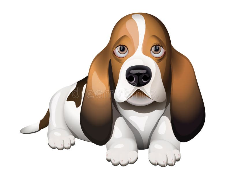 Dachshund-Jagdhundwelpe vektor abbildung Dachshund-Jagdhundwelpe vektor abbildung