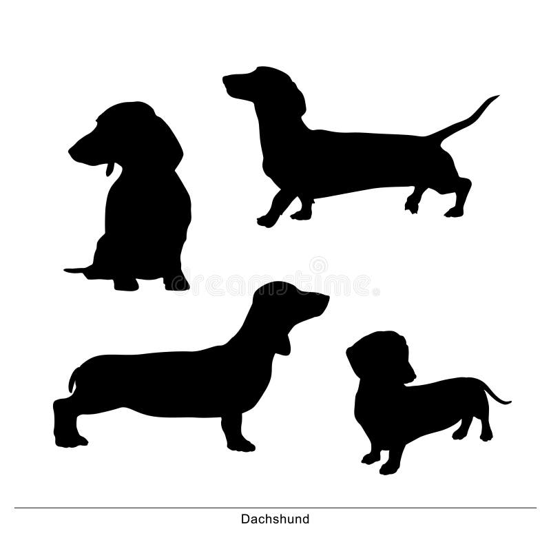 Cute Baby Dogs and Puppy Elements Stock Vector - Illustration of vector ...