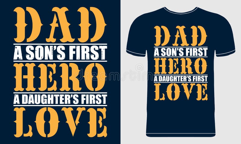 Her Hero and His Little Girl T-SHIRT dad daughter MUM GIRL father day son family 