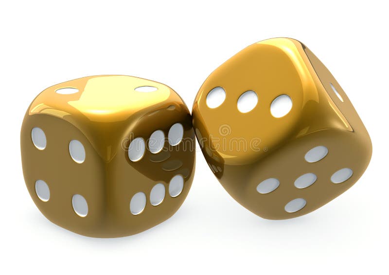 Dados de oro 2 libre illustration