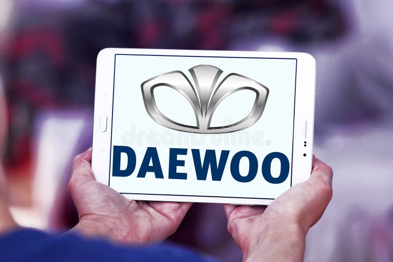 Daewoo car logo editorial image. Image of icons, brands 95502775