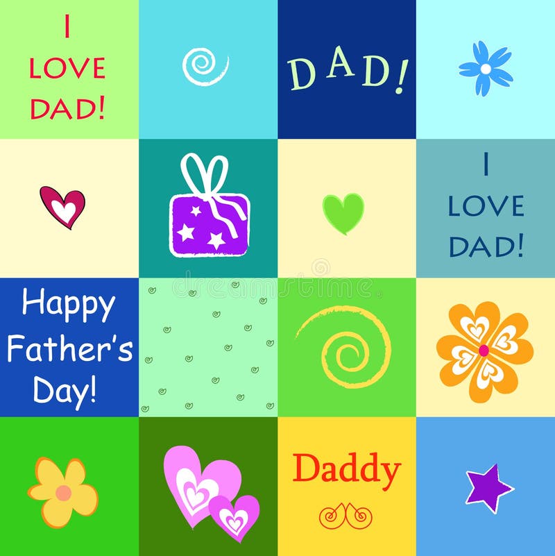 Happy father's day background for art projects. Happy father's day background for art projects