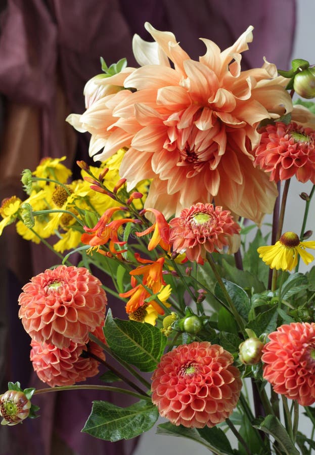 Dahlia bouquet