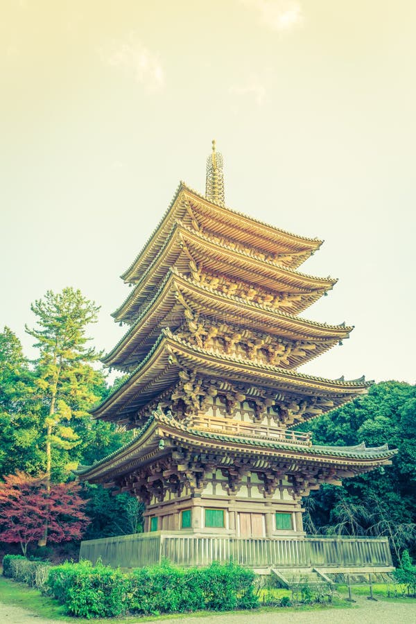 Daigo-ji temple in autumn, Kyoto, Japan ( Filtered image proces royalty free stock photo Daigo-ji temple in autumn, Kyoto, Japan ( Filtered image proces royalty free stock photo