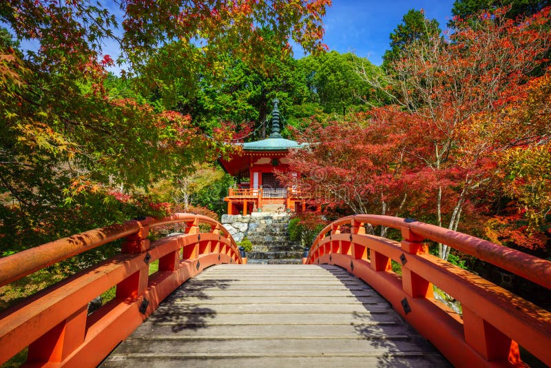 Il Tempio di Daigoji in Autunno, città di Kyoto, in Giappone.