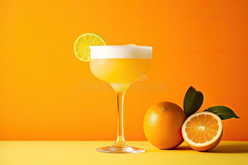 Daiquiri, a timeless and classic cocktail AI Generated Illustration