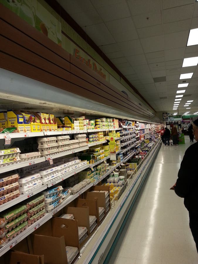 Dairy Isle of Price Chopper Editorial Stock Image Image of isle