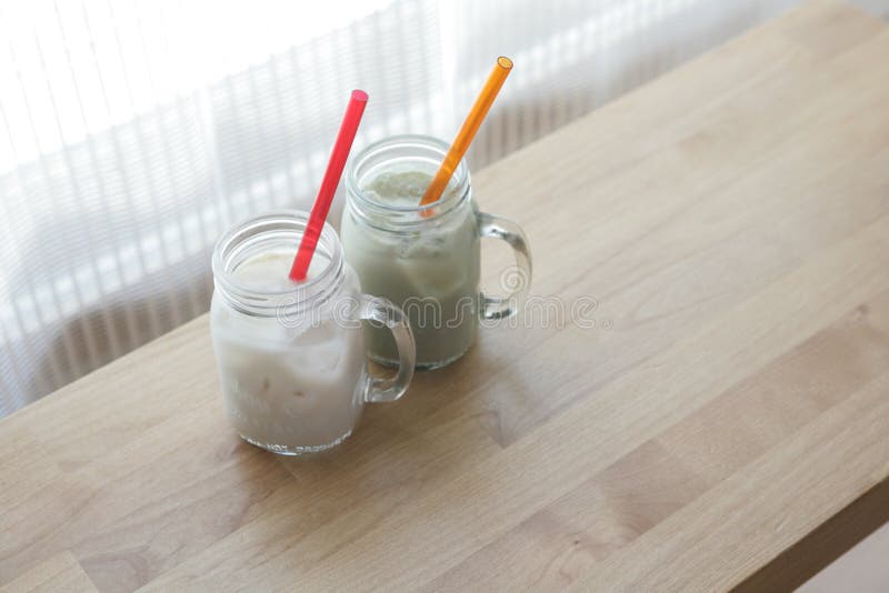 Dairy Product, Drink, Mason Jar, Smoothie Picture. Image 120958153