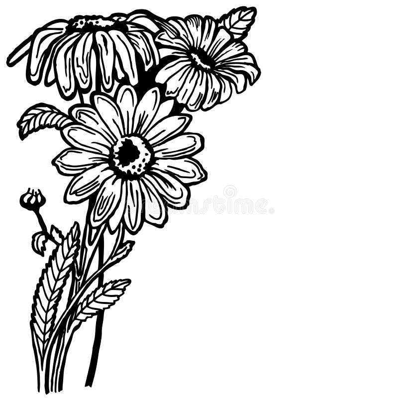 Free Flower Stem Art Hope Daisy Graphic by Scimmia Clipart