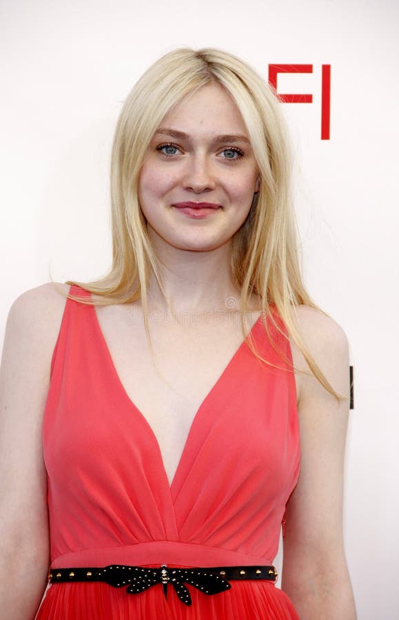Dakota Fanning imagen de archivo