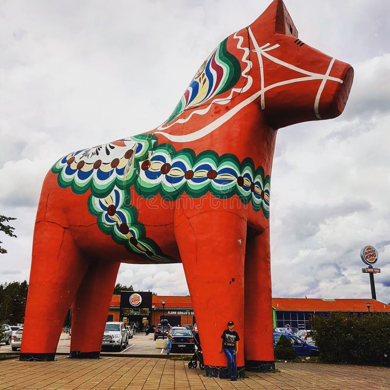 DalahÃ¤st editorial image. Image of famous, dala, horse - 88812165