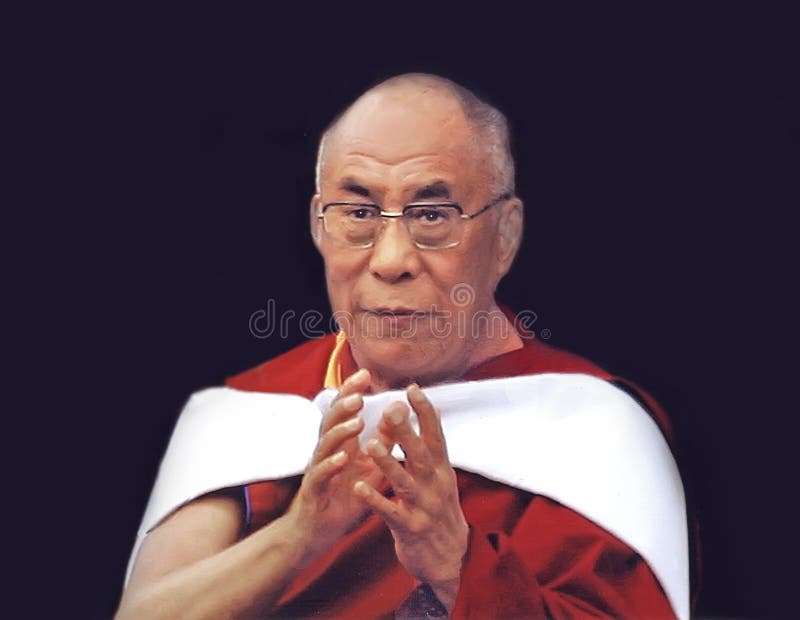 The 14th Dalai Lama, Tenzin Gyatso, addresses an audience of thousands at Rutgers Stadium i Piscataway, New Jersey on Sunday, September 25, 2005.  A global Buddhist leader spoke on ethics and imparted wisdom on living a kind and fulfulling life and the impact of these beliefs have on global societal challenges. The 14th Dalai Lama, Tenzin Gyatso, addresses an audience of thousands at Rutgers Stadium i Piscataway, New Jersey on Sunday, September 25, 2005.  A global Buddhist leader spoke on ethics and imparted wisdom on living a kind and fulfulling life and the impact of these beliefs have on global societal challenges.