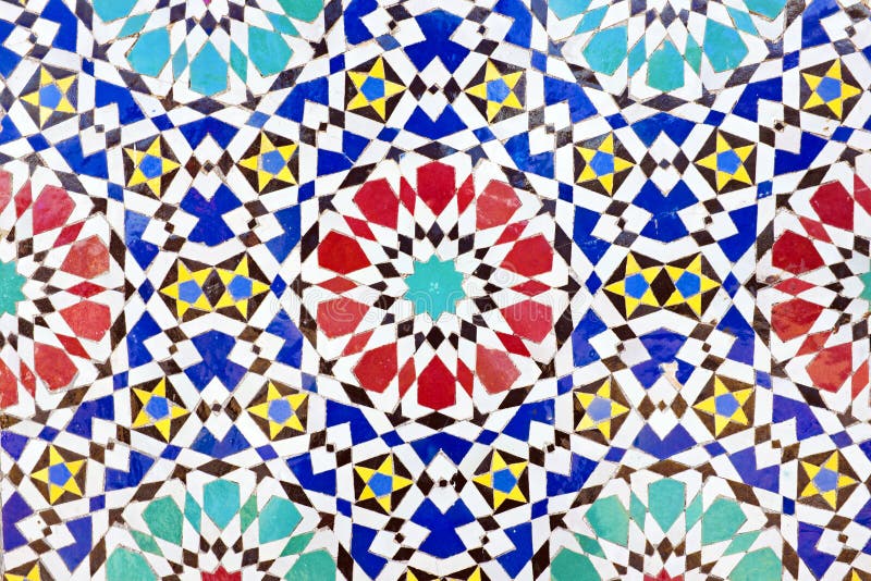 Dale mozaicate colorate stock images