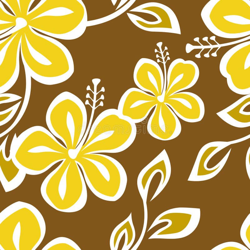 Illustration of a seamless Hawaiian pattern tile. Tile can be dragged and dropped into Illustrator's swatches palette. Illustration of a seamless Hawaiian pattern tile. Tile can be dragged and dropped into Illustrator's swatches palette.