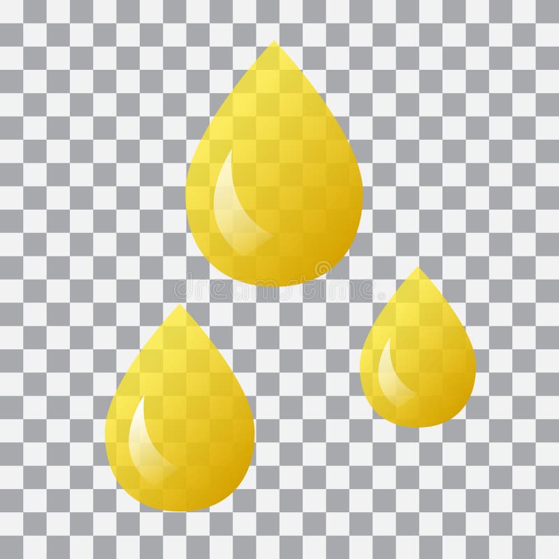 Dalingen van oliepictogram op transparante achtergrond Vector royalty-vrije illustratie Dalingen van oliepictogram op transparante achtergrond Vector royalty-vrije illustratie