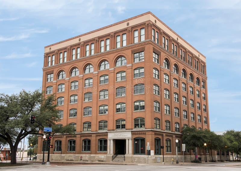 Dallas County Administration Building, museo del 6° piano fotografie stock Dallas County Administration Building, museo del 6° piano fotografie stock